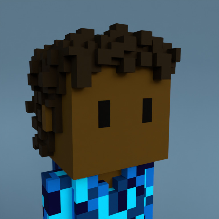 Meebit #5589 — Portrait