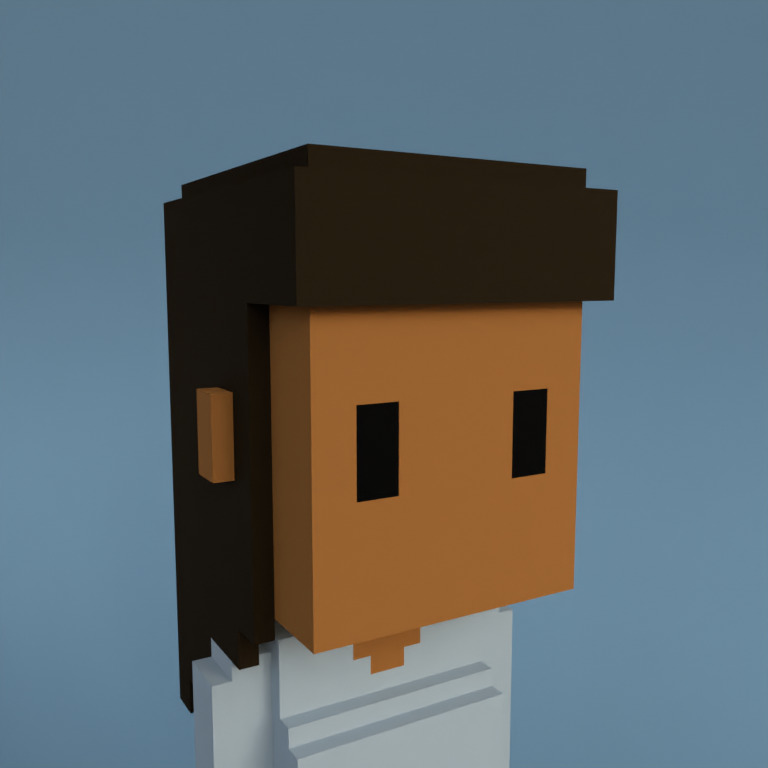Meebit #5592 — Portrait