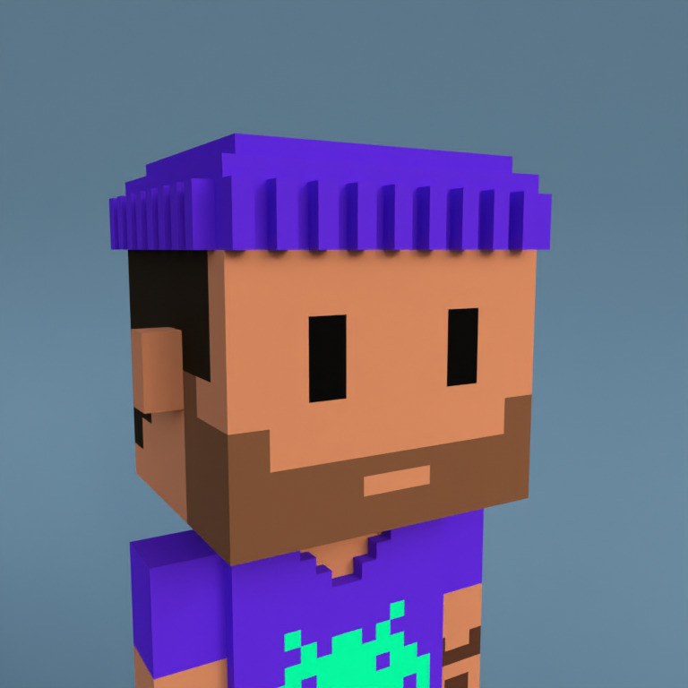 Meebit #5593 — Portrait