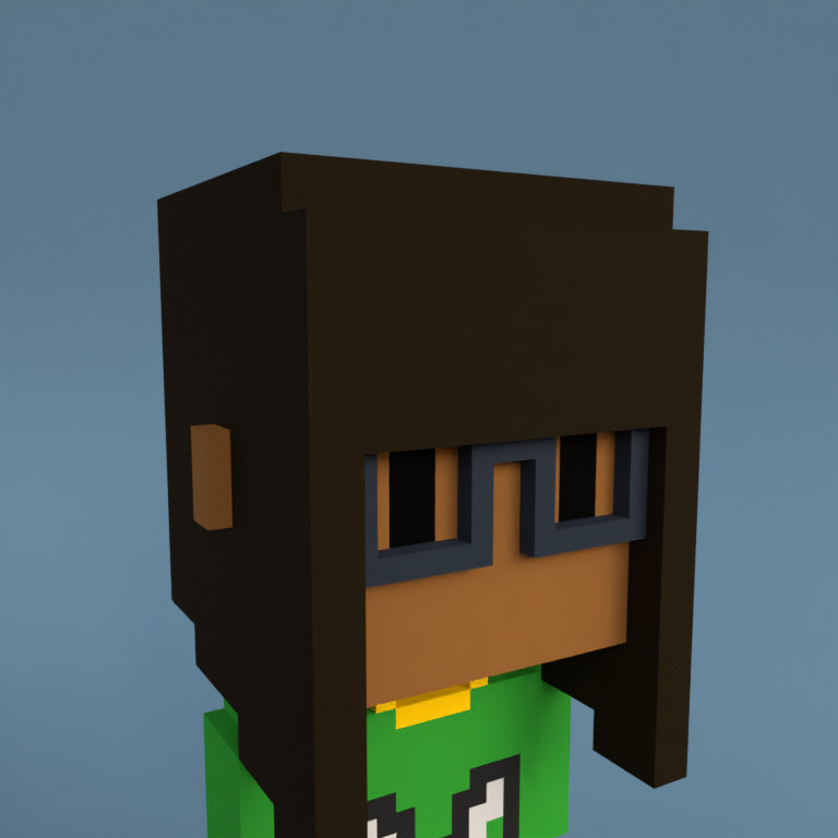 Meebit #5601 — Portrait