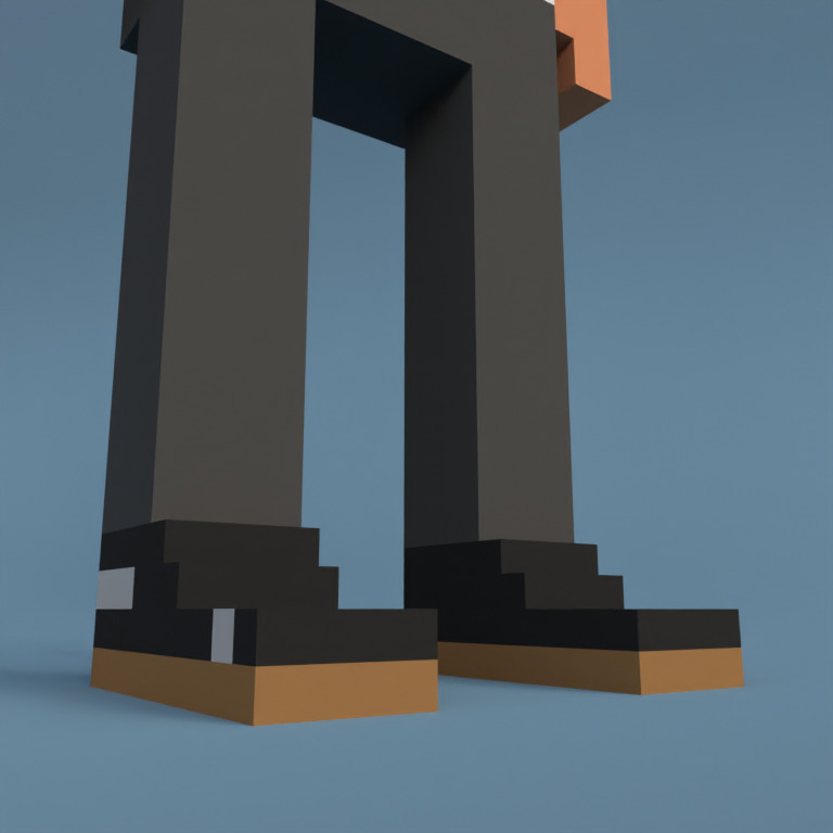 Meebit #5603 — Shoes