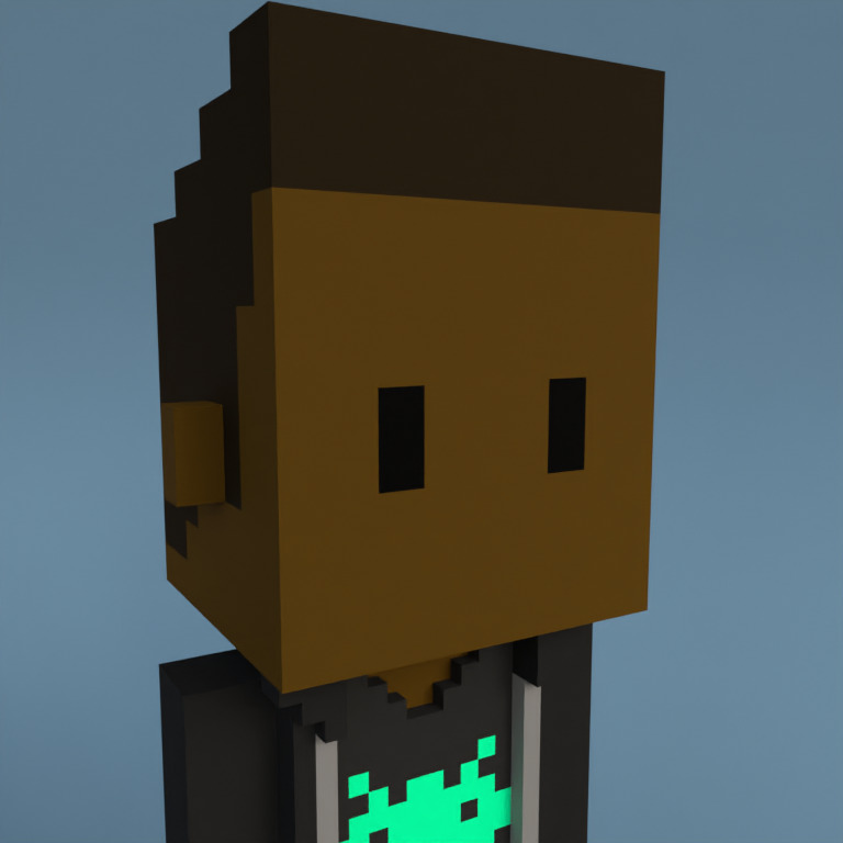 Meebit #5608 — Portrait