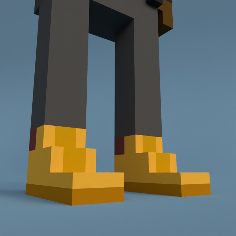 Meebit #5608 — Shoes