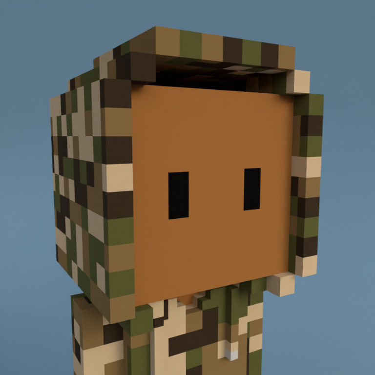 Meebit #5612 — Portrait