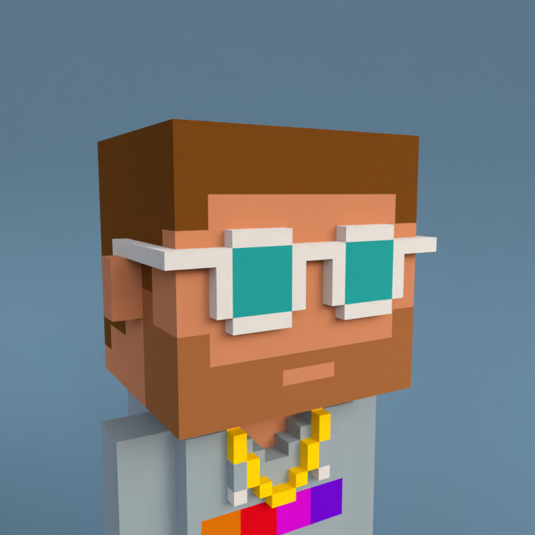 Meebit #5614 — Portrait