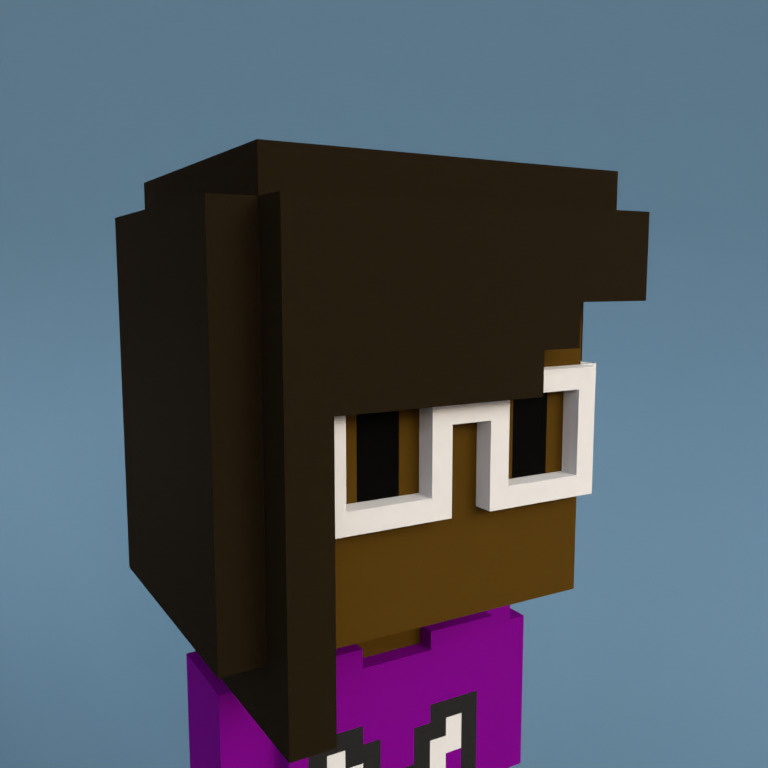 Meebit #5618 — Portrait