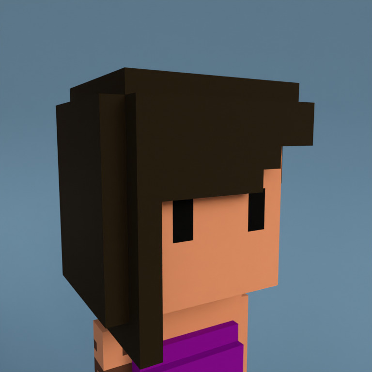 Meebit #5634 — Portrait