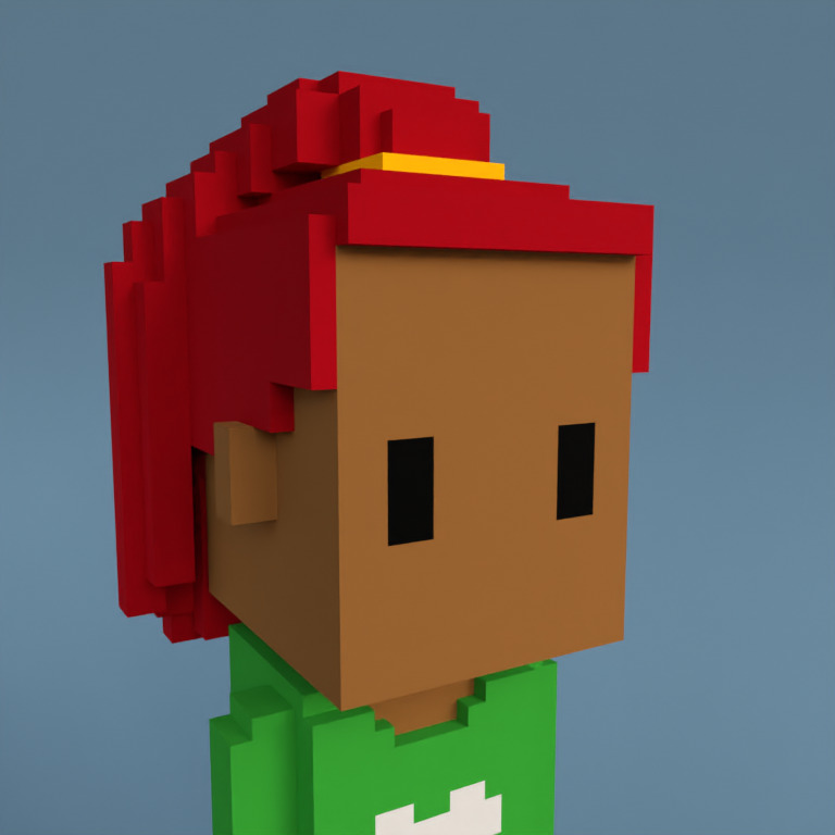 Meebit #5637 — Portrait
