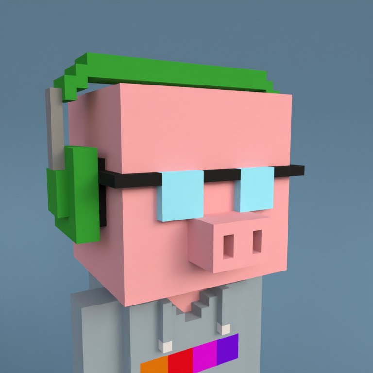 Meebit #5643 — Portrait