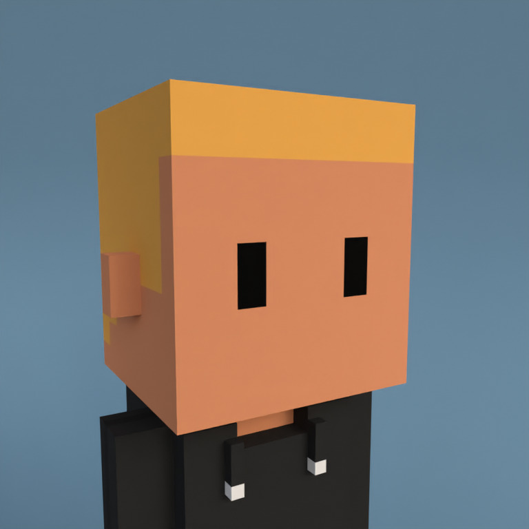 Meebit #5645 — Portrait