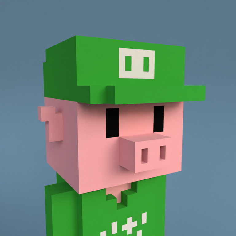 Meebit #5647 — Portrait