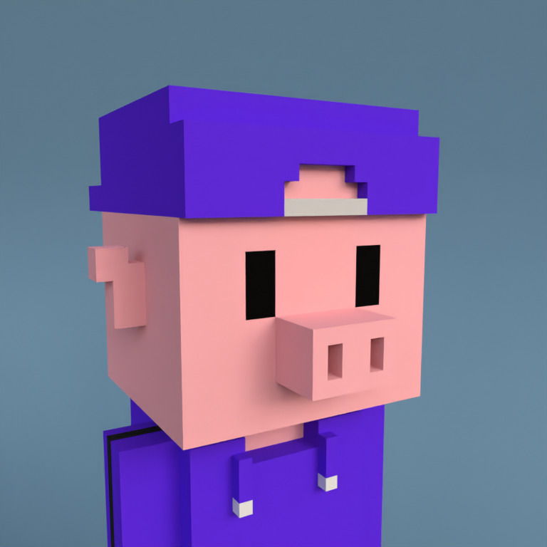 Meebit #5649 — Portrait