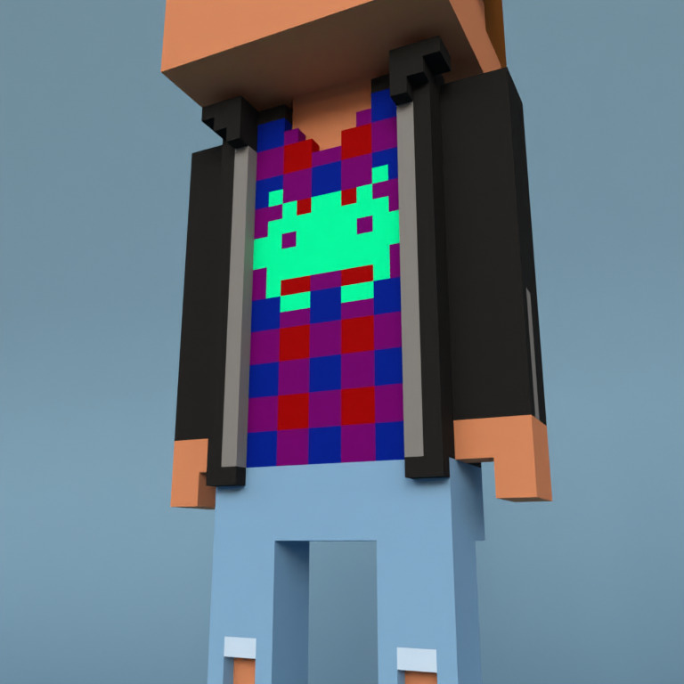 Meebit #5654 — Outfit