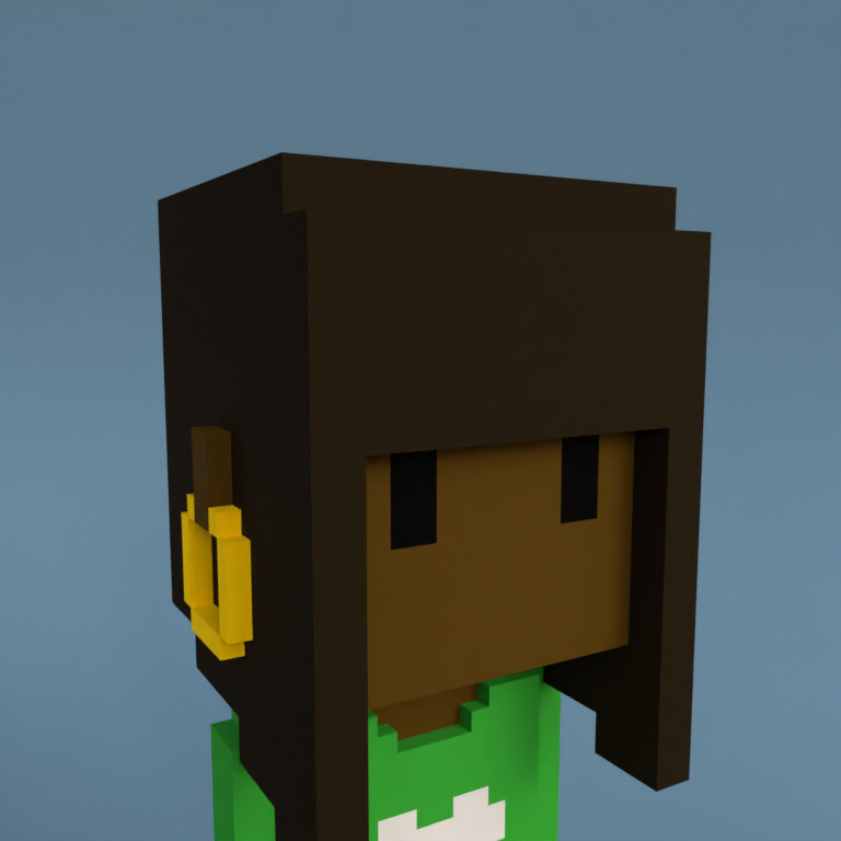 Meebit #5661 — Portrait