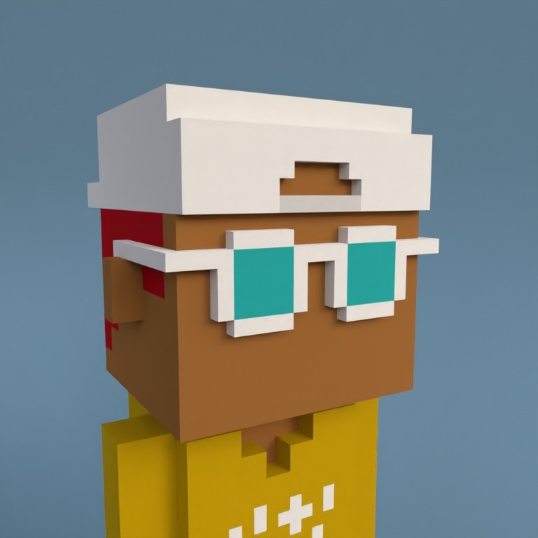 Meebit #5663 — Portrait