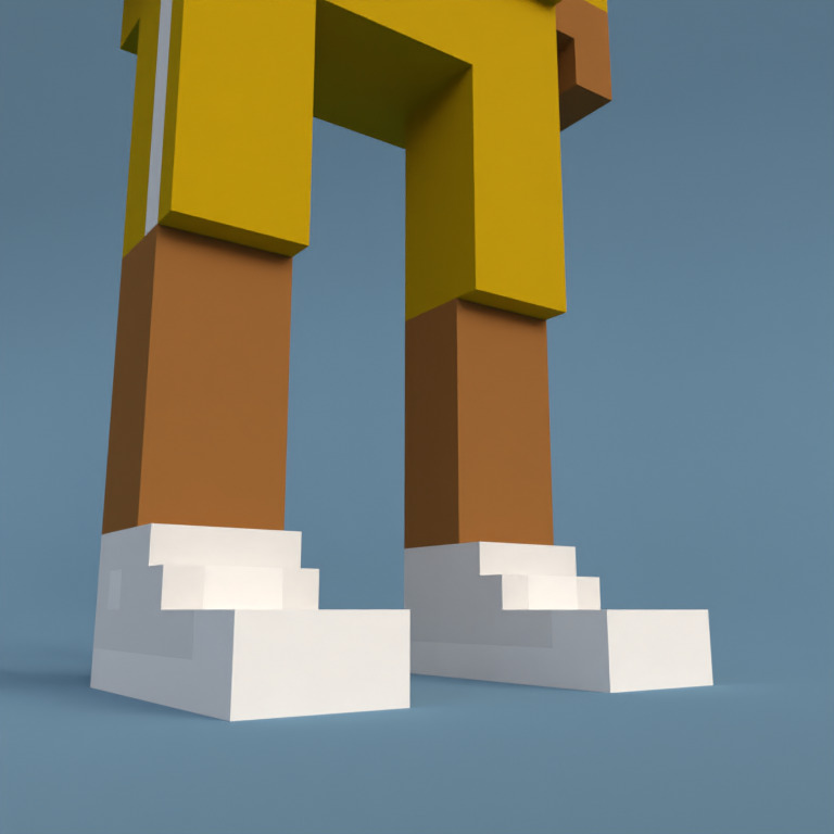 Meebit #5663 — Shoes
