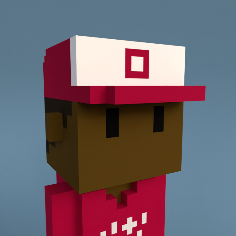 Meebit #5665 — Portrait