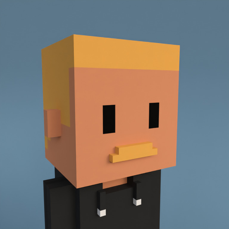 Meebit #5668 — Portrait