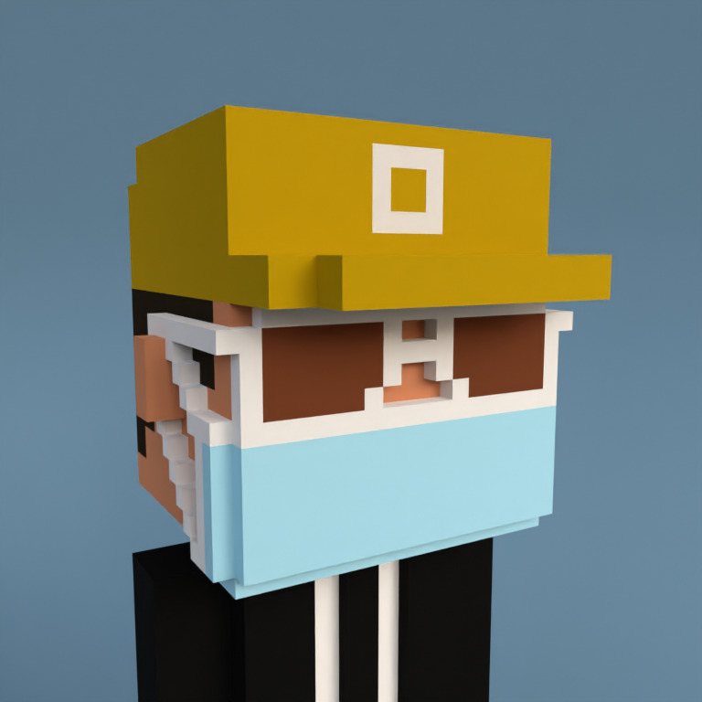 Meebit #5671 — Portrait