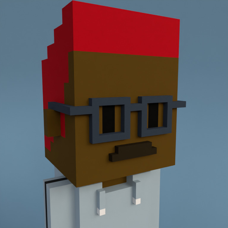 Meebit #5674 — Portrait