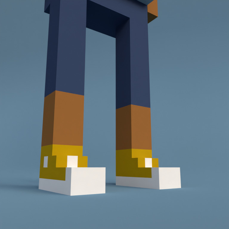 Meebit #5676 — Shoes