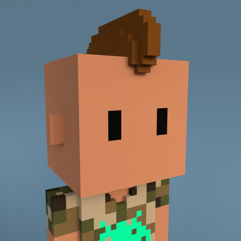 Meebit #5689 — Portrait