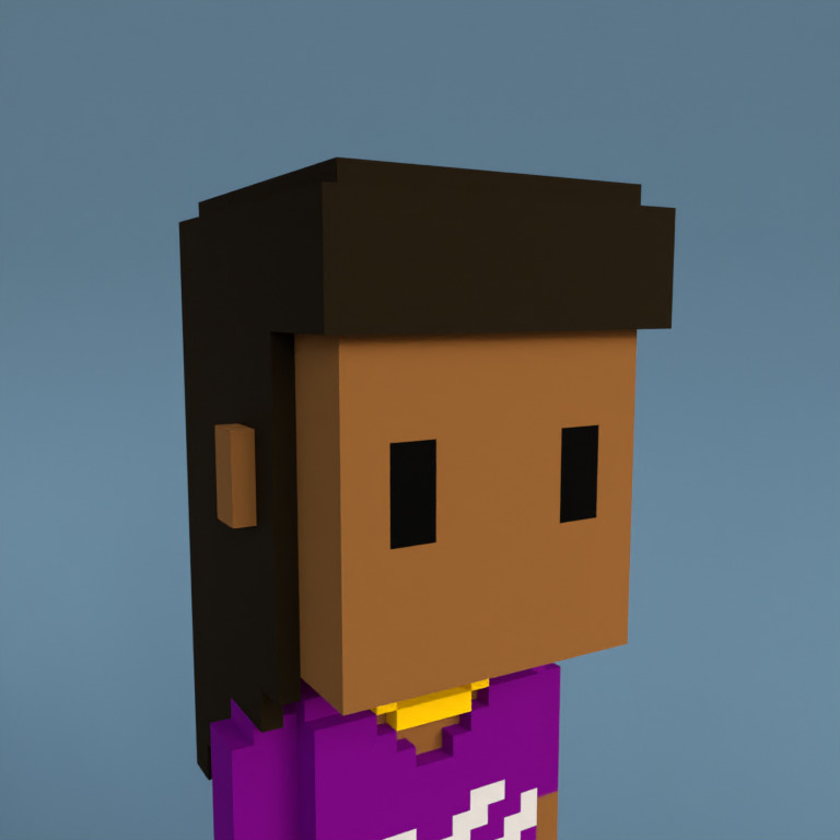 Meebit #5702 — Portrait
