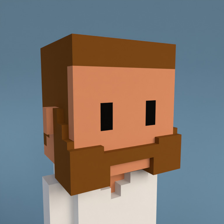 Meebit #5722 — Portrait
