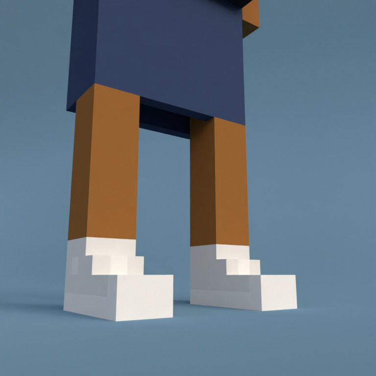 Meebit #5729 — Shoes