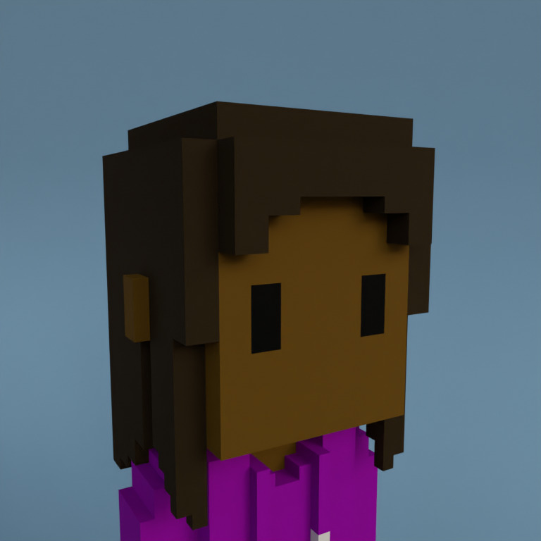 Meebit #5734 — Portrait