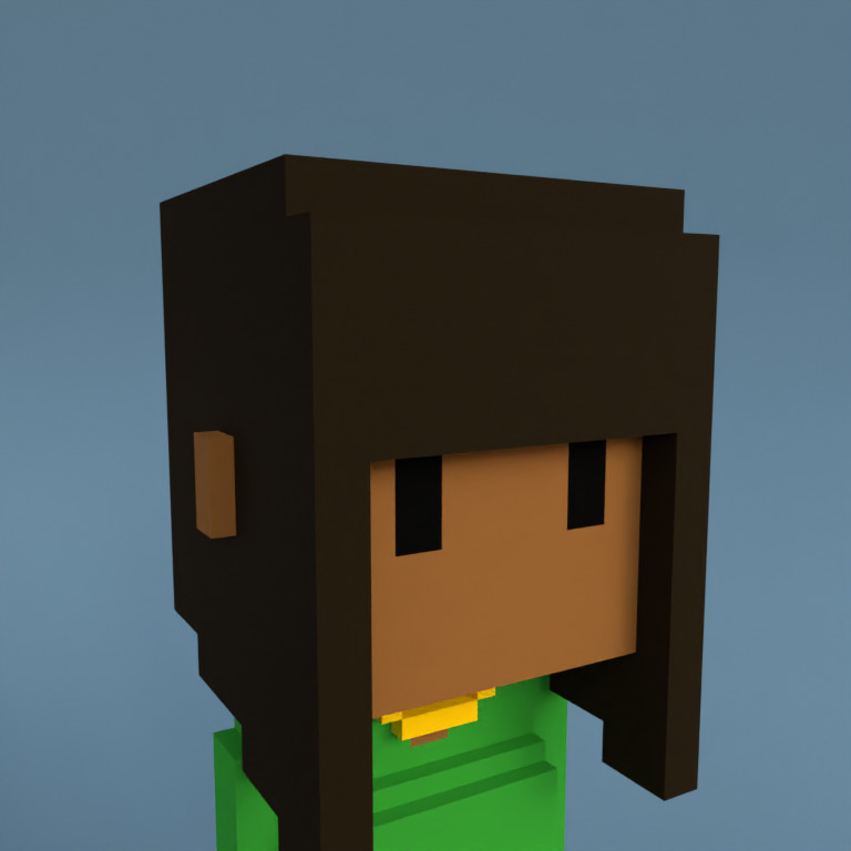 Meebit #5738 — Portrait