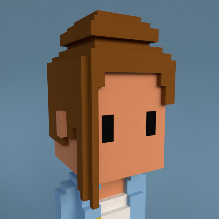Meebit #5762 — Portrait