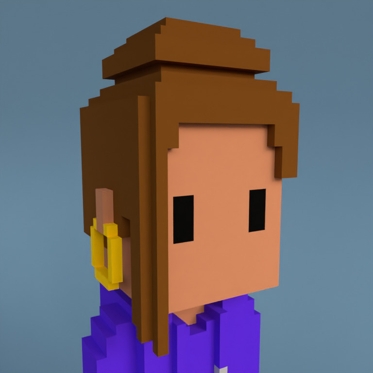 Meebit #5763 — Portrait