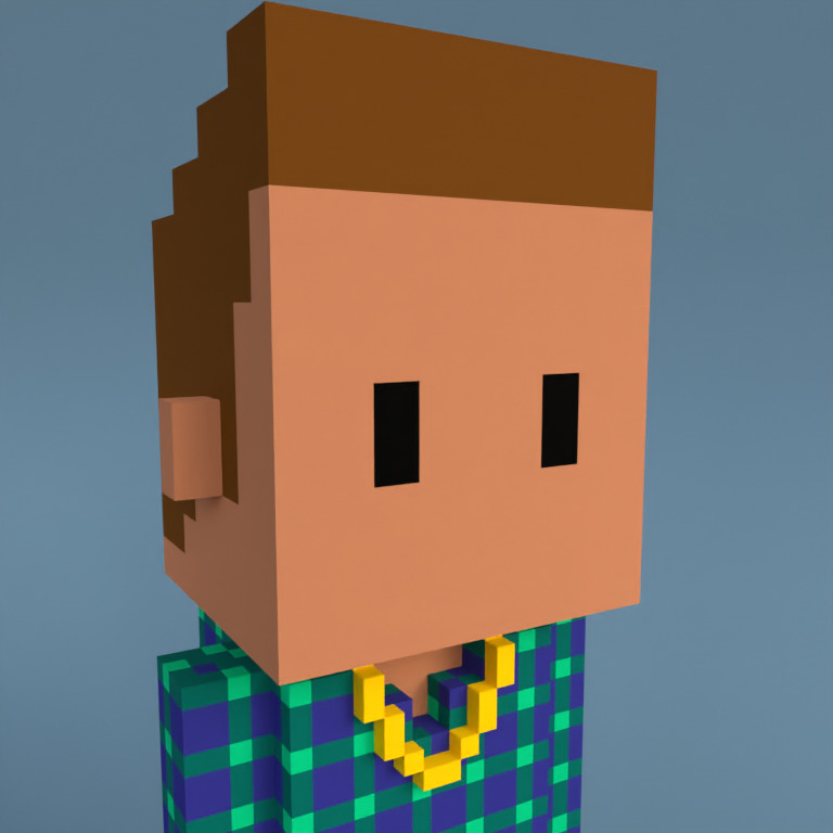Meebit #5764 — Portrait
