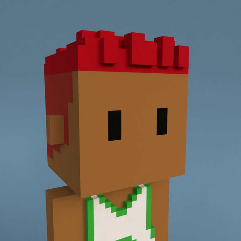 Meebit #5786 — Portrait