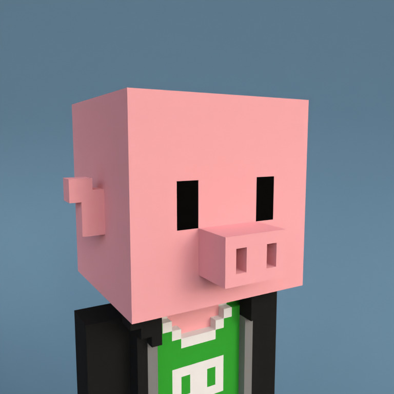 Meebit #5796 — Portrait
