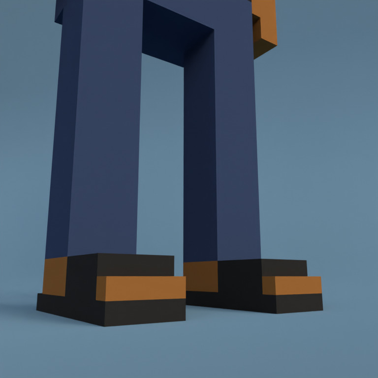 Meebit #5801 — Shoes
