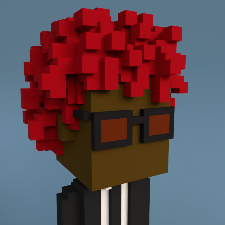 Meebit #5807 — Portrait