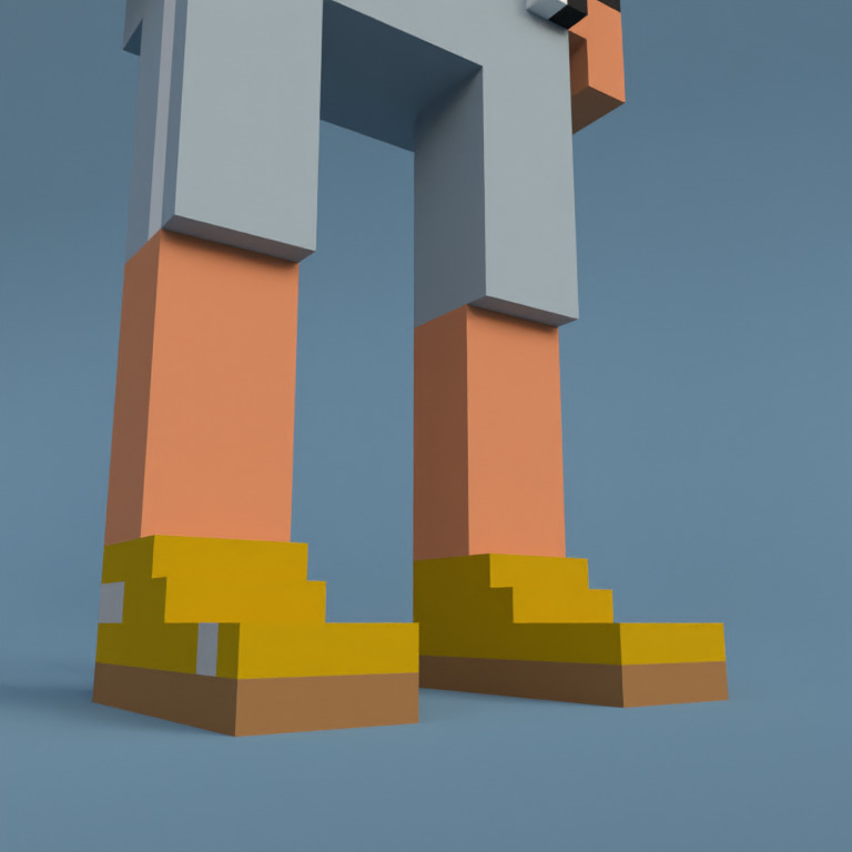 Meebit #5817 — Shoes