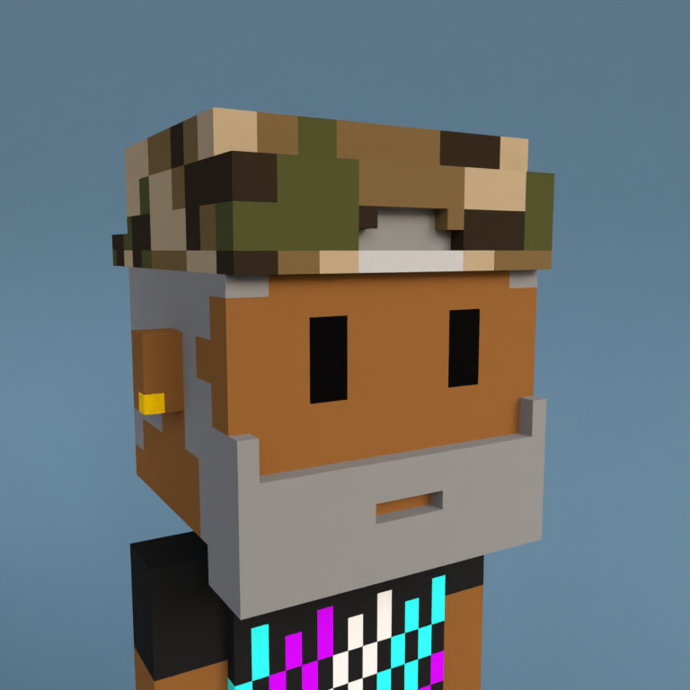 Meebit #5820 — Portrait