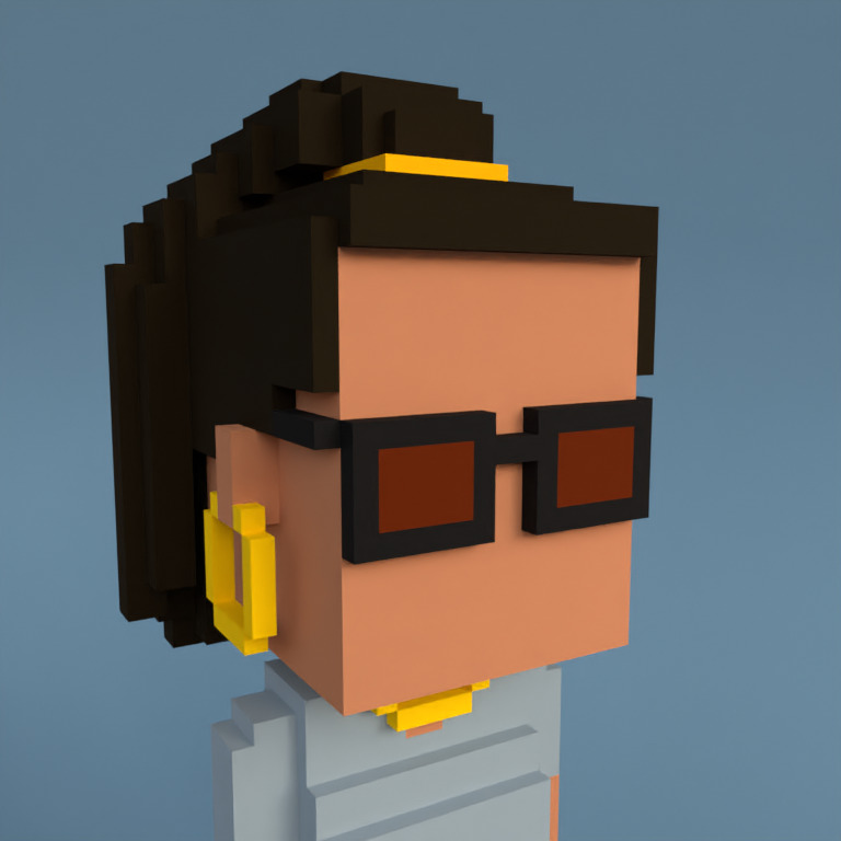 Meebit #5822 — Portrait