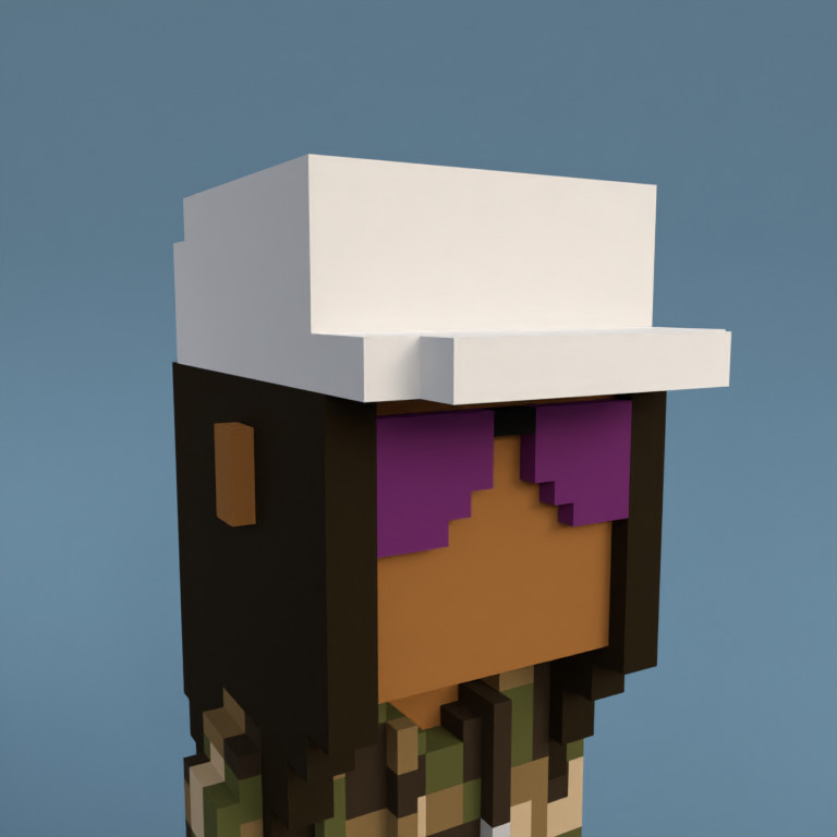 Meebit #5827 — Portrait