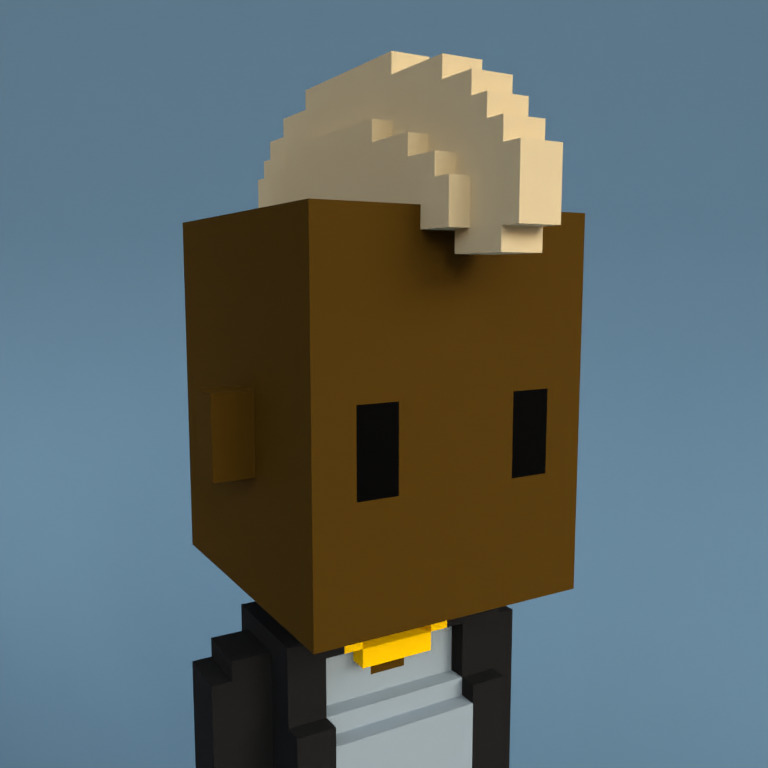 Meebit #5833 — Portrait