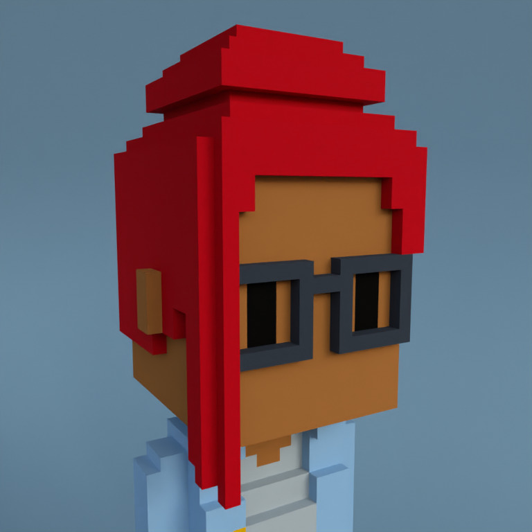 Meebit #5838 — Portrait