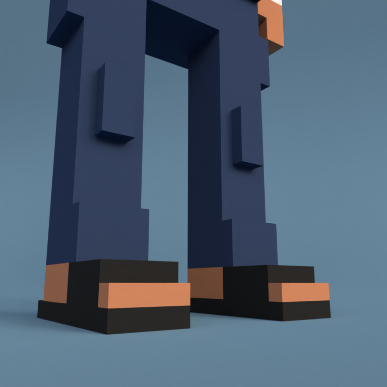Meebit #5853 — Shoes