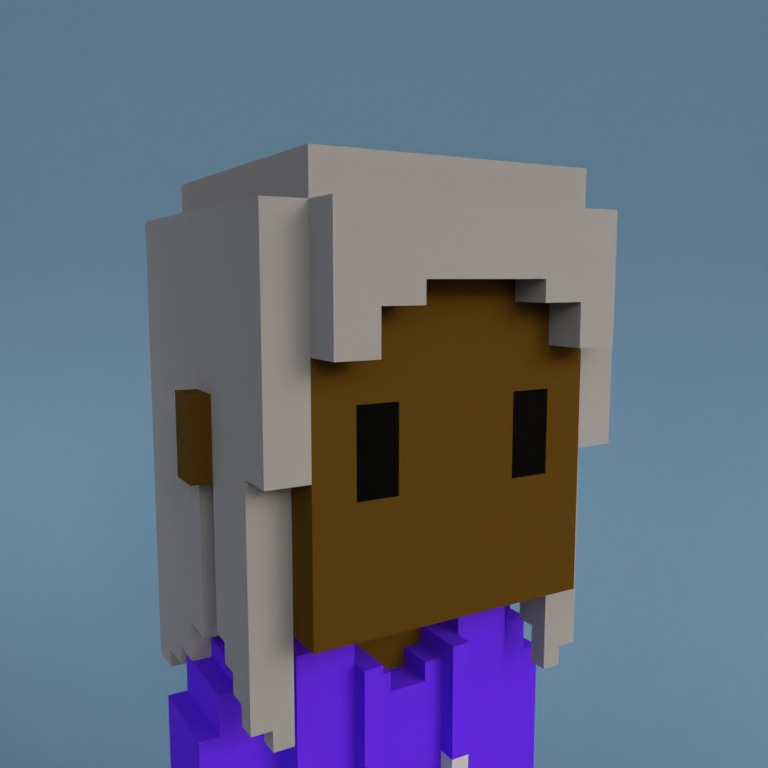 Meebit #5854 — Portrait