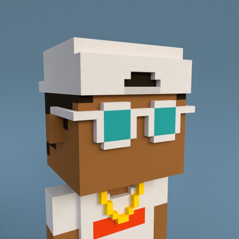 Meebit #5855 — Portrait