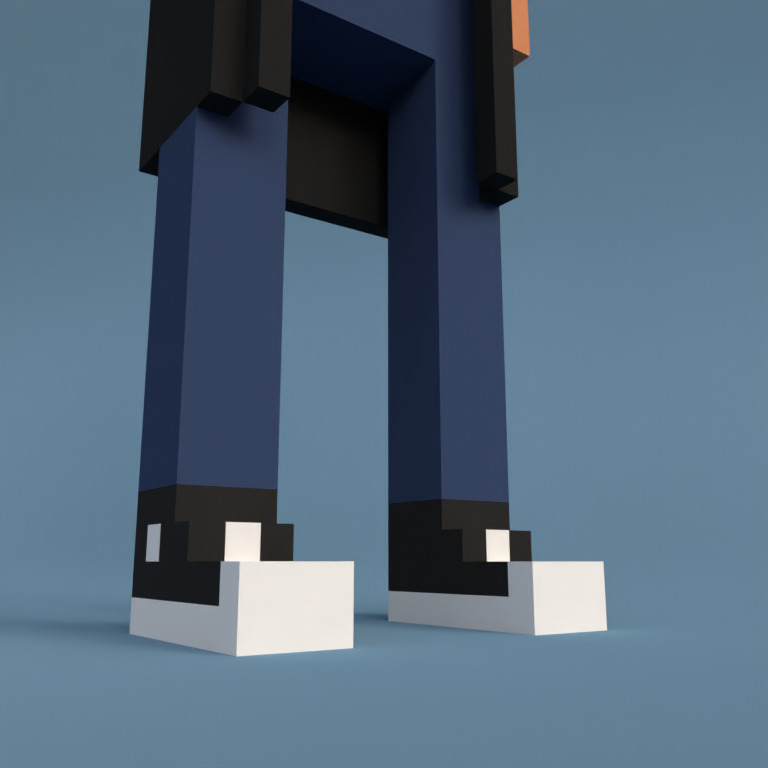 Meebit #5858 — Shoes