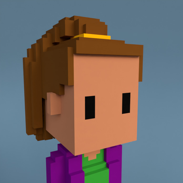 Meebit #5859 — Portrait
