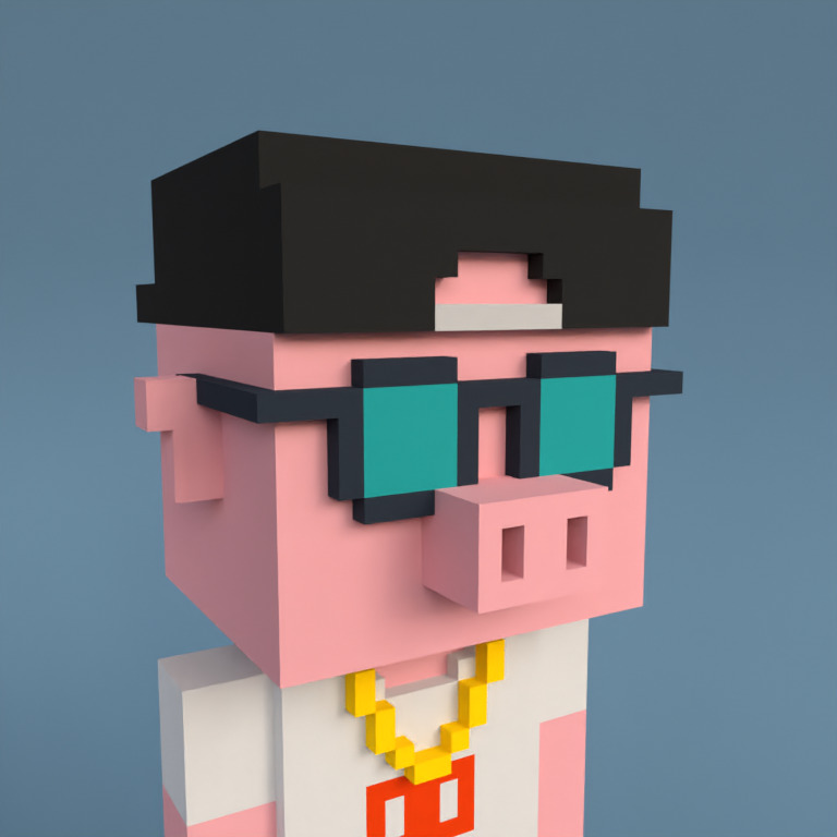 Meebit #5884 — Portrait